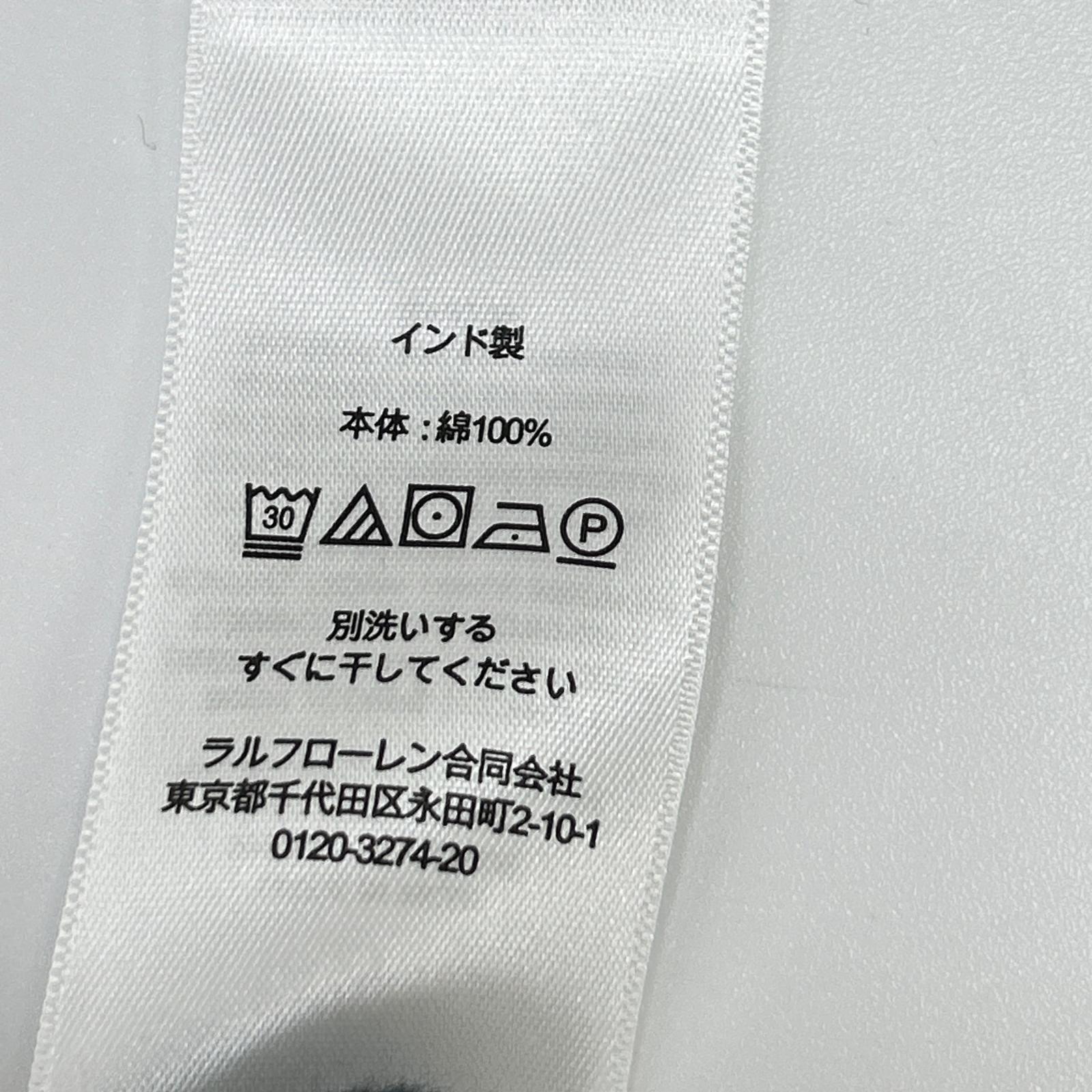RRL ダブルアールエル 782504859001 オフホワイト コットン ヘンリーネック ロングスリーブワッフルカットソー トップス
