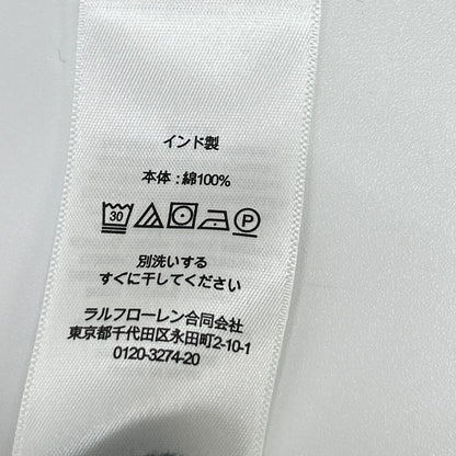 RRL ダブルアールエル 782504859001 オフホワイト コットン ヘンリーネック ロングスリーブワッフルカットソー トップス