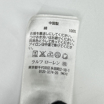 RRL ダブルアールエル 782504859001 オフホワイト コットン ヘンリーネック ロングスリーブワッフルカットソー トップス