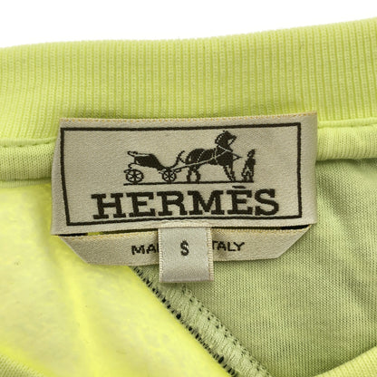 HERMES エルメス イエロー 半袖スウェットトップス トップス