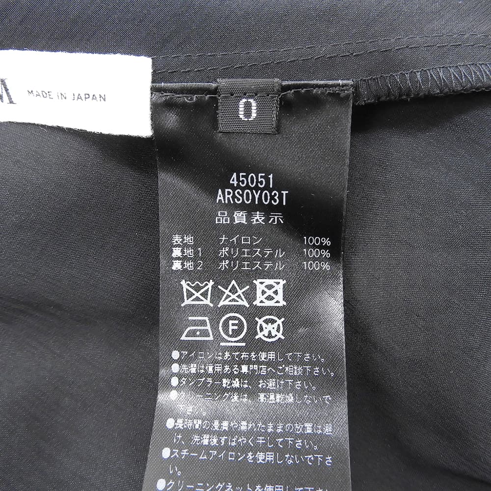 ADEAM アディアム ドット柄 チュールスカート レディース ブラック O スカート