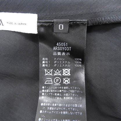 ADEAM アディアム ドット柄 チュールスカート レディース ブラック O スカート