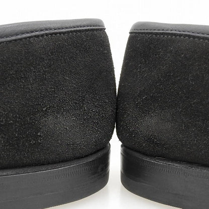 Crockett&Jones クロケット＆ジョーンズ 別注 8363 スエード BOSTON/ボストン コインローファー シューズ メンズ 黒 8 シューズ