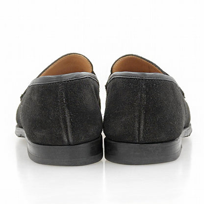 Crockett&Jones クロケット＆ジョーンズ 別注 8363 スエード BOSTON/ボストン コインローファー シューズ メンズ 黒 8 シューズ