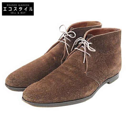 Crockett&Jones クロケット＆ジョーンズ スエード CAMBERLEY/キャンバリー チャッカブーツ シューズ メンズ ブラウン 9 シューズ