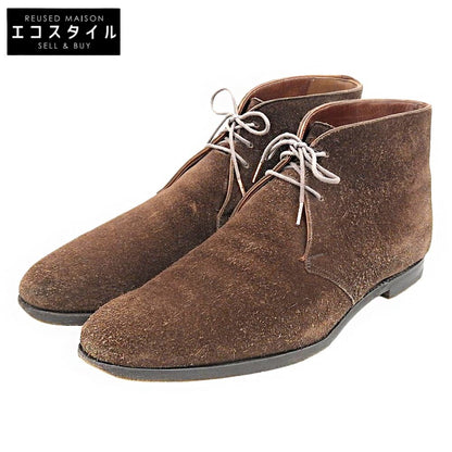 Crockett&Jones クロケット＆ジョーンズ スエード CAMBERLEY/キャンバリー チャッカブーツ シューズ メンズ ブラウン 9 シューズ