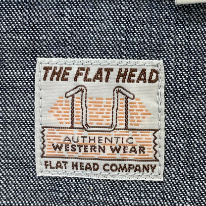 THE FLAT HEAD ザ フラットヘッド 7001W インディゴ デニムウエスタンシャツ ジャケット