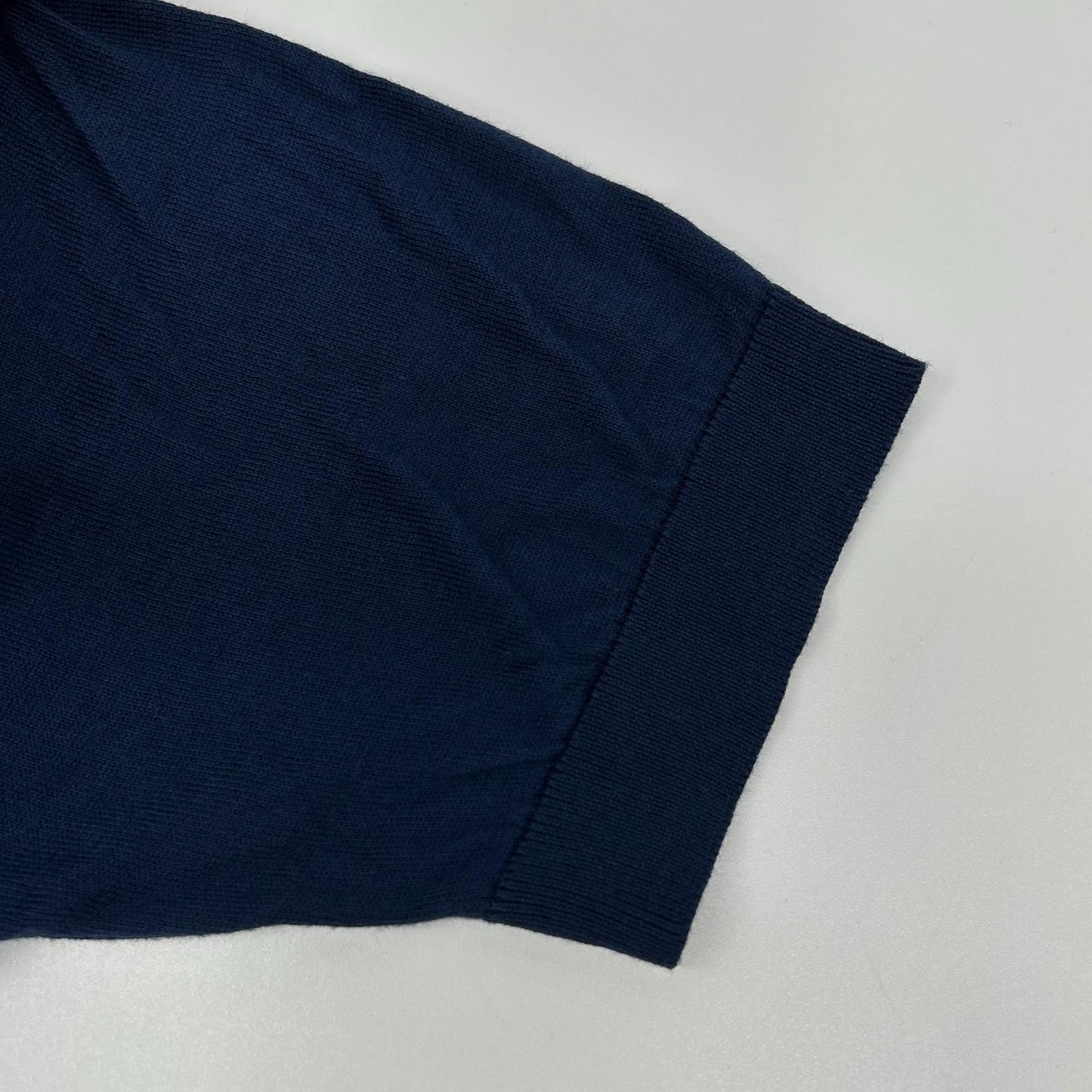 JOHN SMEDLEY ジョンスメドレー フレンチネイビー シーアイランドコットン ISIS 半袖コットンニットクラシックポロシャツ トップス