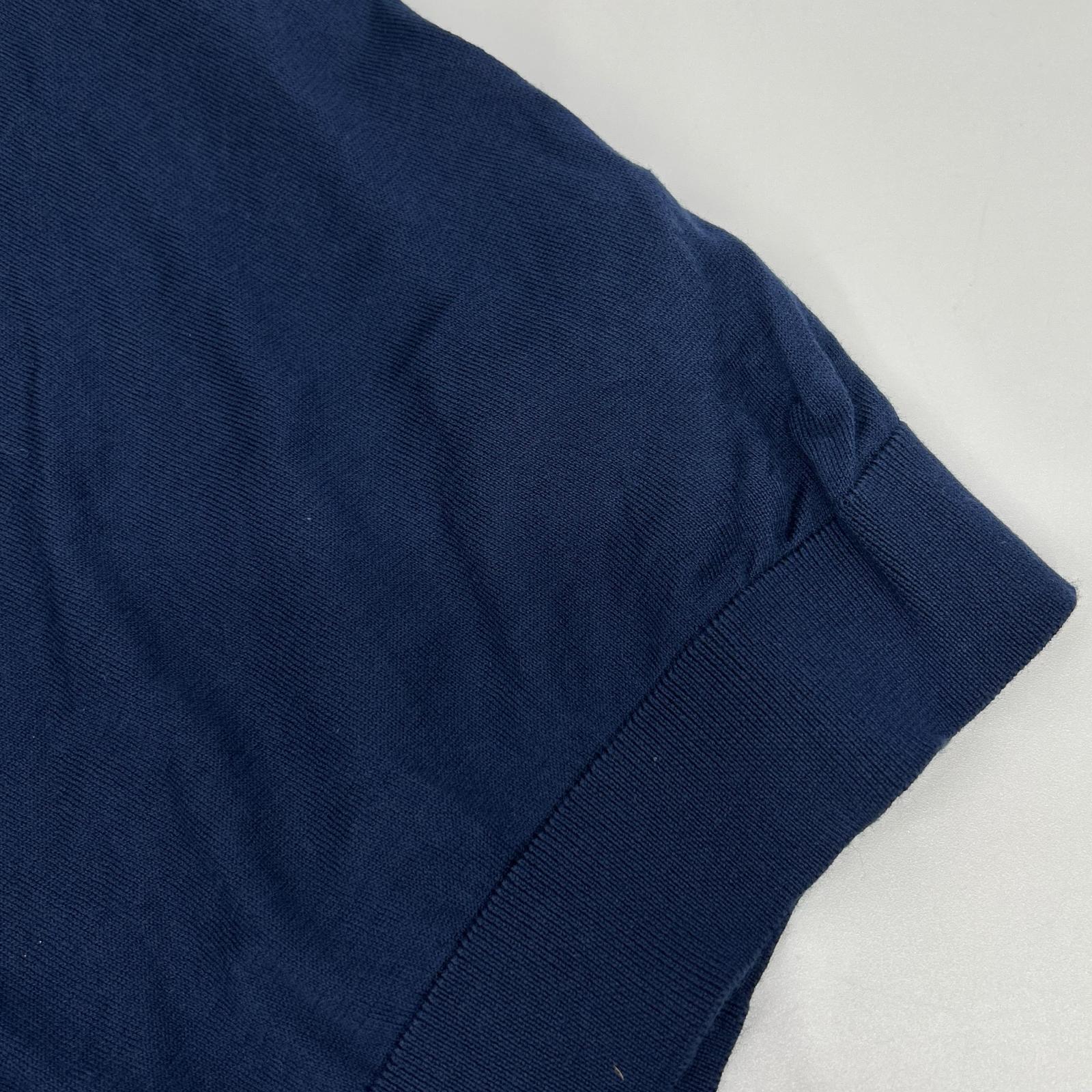 JOHN SMEDLEY ジョンスメドレー フレンチネイビー シーアイランドコットン ISIS 半袖コットンニットクラシックポロシャツ トップス