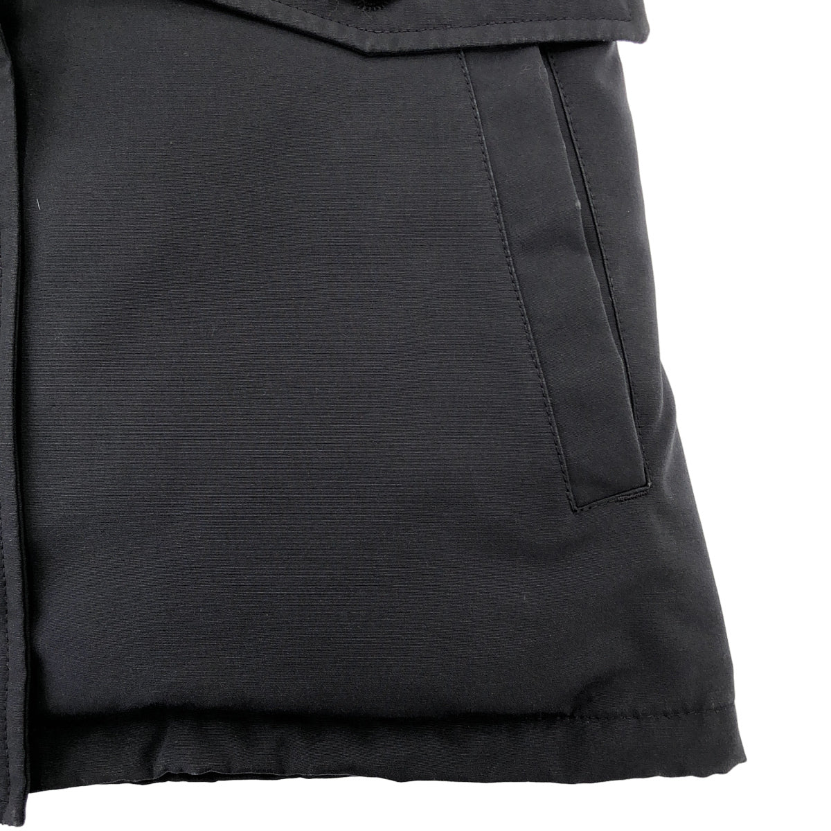 CANADA GOOSE カナダグース 2300JL ブラック CHARLOTTE PARKA シャーロットパーカー ファー付きダウンコート トップス