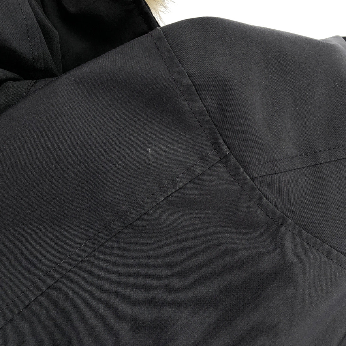 CANADA GOOSE カナダグース 2300JL ブラック CHARLOTTE PARKA シャーロットパーカー ファー付きダウンコート トップス