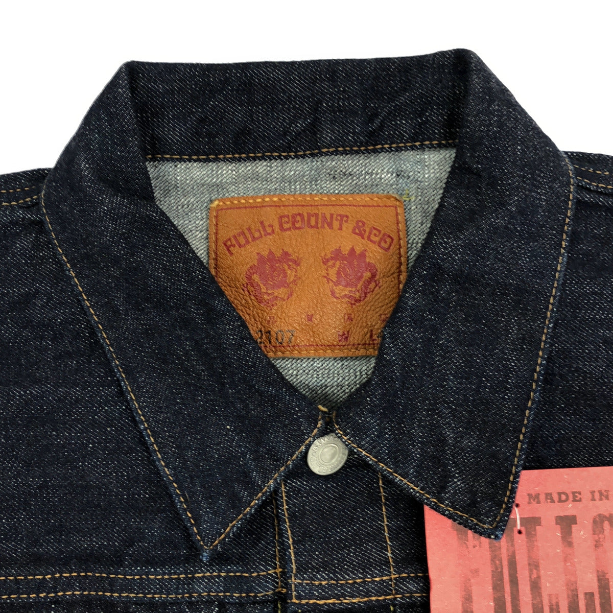 FULLCOUNT フルカウント 2107W Indigo Type 1 Denim Jacket 13.7oz (One Wash) Tops