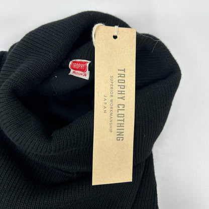 TROPHY CLOTHING トロフィークロージング ブラック Naval High Neck L/S Tee トップス