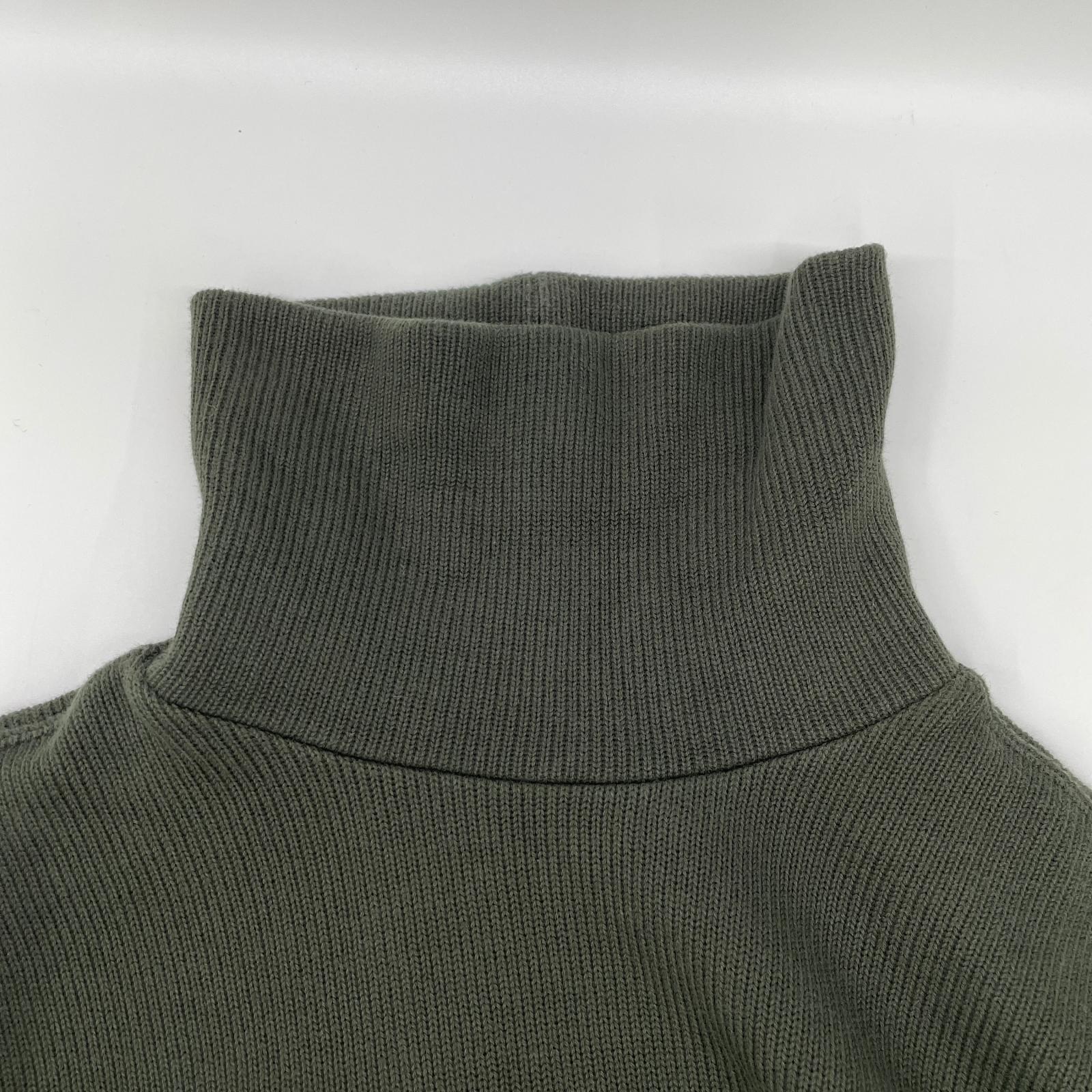 TROPHY CLOTHING トロフィークロージング カーキ Naval High Neck L/S Tee トップス