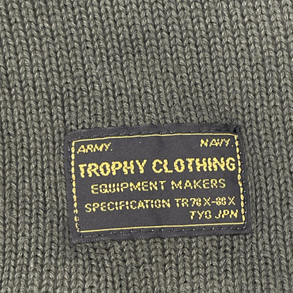TROPHY CLOTHING トロフィークロージング カーキ Naval High Neck L/S Tee トップス