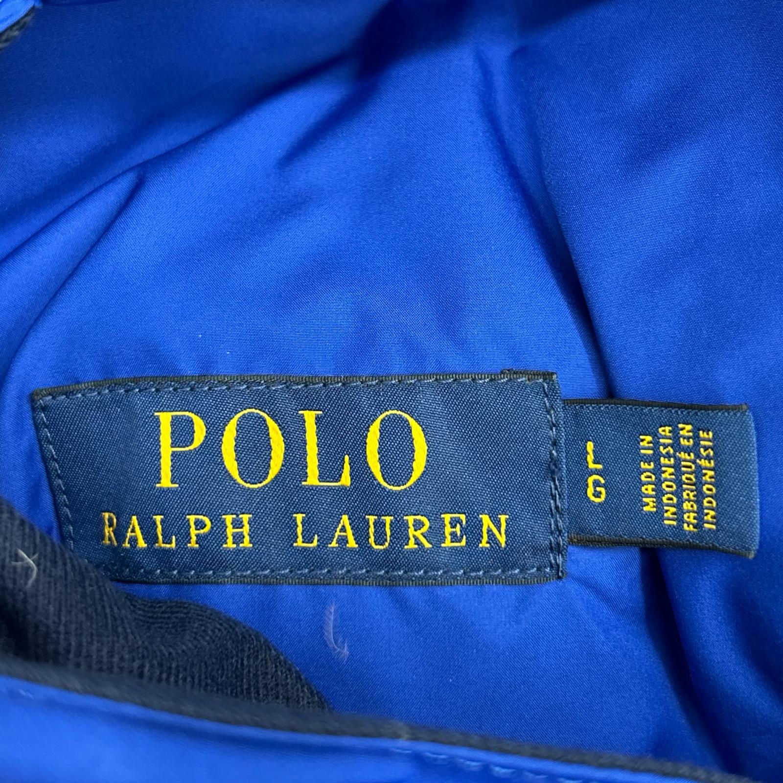 POLObyRalphLauren ポロラルフローレン 【Performance】ブルー リバーシブル アラスカンダウンジャケット ジャケット