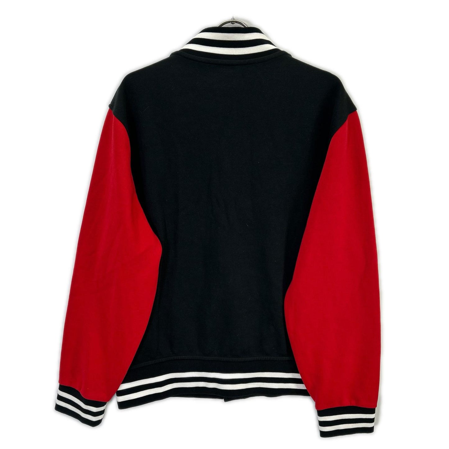 POLObyRalphLauren ポロラルフローレン ブラック×レッド P-wing ワッペンスタジャン ジャケット