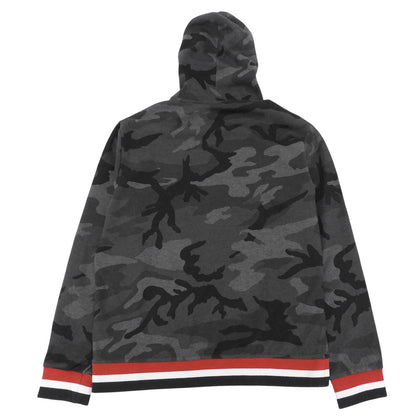POLObyRalphLauren ポロラルフローレン P-wing ワッペン カモ柄 プルオーバーパーカー トップス メンズ グレー ブラック L トップス