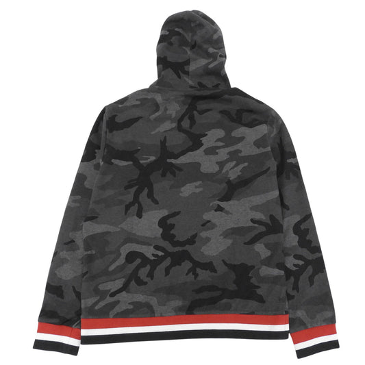POLObyRalphLauren ポロラルフローレン P-wing ワッペン カモ柄 プルオーバーパーカー トップス メンズ グレー ブラック L トップス