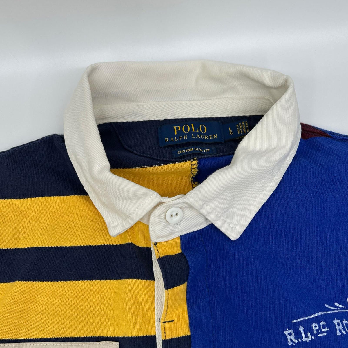 Polo by Ralph Lauren Multicolor No. 15 Hybrid Rugby Shirt Top