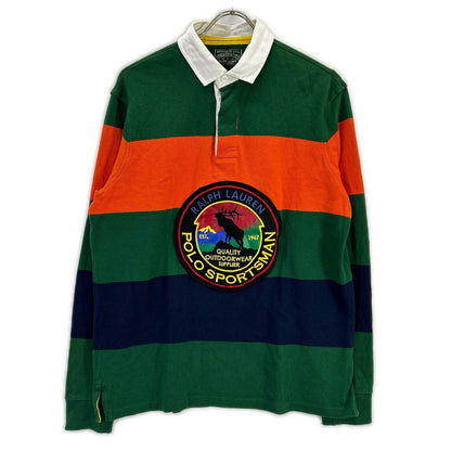 POLO COUNTRY ポロカントリー マルチカラー POLO SPORTSMANワッペン ラガーシャツ トップス