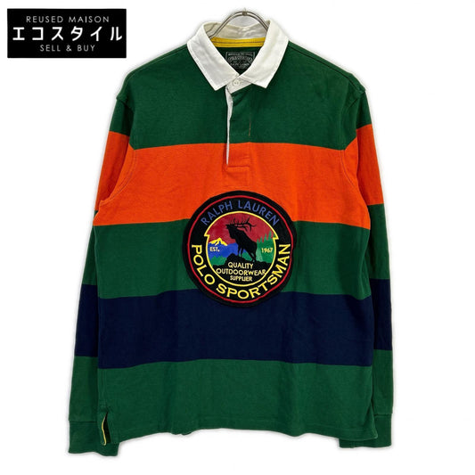 POLO COUNTRY ポロカントリー マルチカラー POLO SPORTSMANワッペン ラガーシャツ トップス