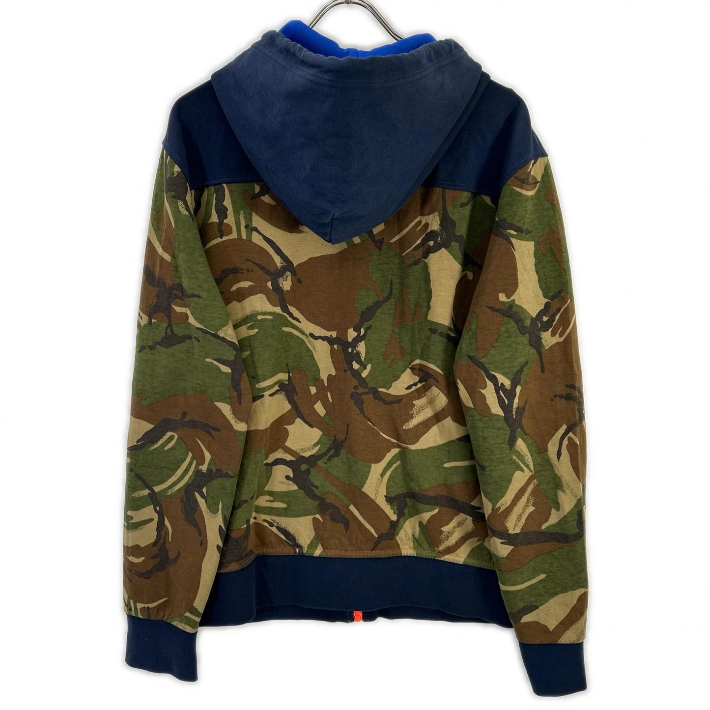 POLO COUNTRY POLO COUNTRY Orange×Camo Patch Zip-Up Hoodie Tops