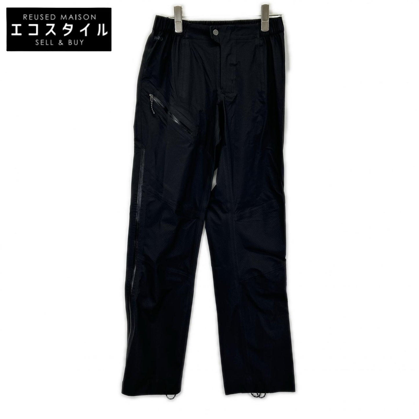 Patagonia パタゴニア 22年製 85430 ブラック ナイロンリップストップ グラナイトクレスト レインパンツ ボトムス