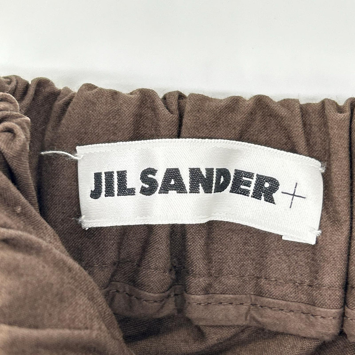 JIL SANDER+ ジルサンダープラス 21年 JPUU311105 MU243100A ブラウン コットン イージーパンツ ボトムス