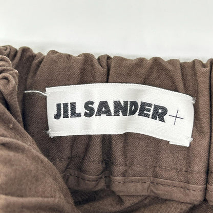 JIL SANDER+ ジルサンダープラス 21年 JPUU311105 MU243100A ブラウン コットン イージーパンツ ボトムス