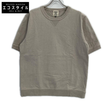 Jackman ジャックマン JM5110 ベージュ Dotsume Rib T-Shirt ドツメリブTシャツ トップス