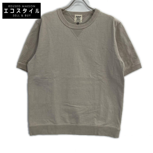 Jackman ジャックマン JM5110 ベージュ Dotsume Rib T-Shirt ドツメリブTシャツ トップス