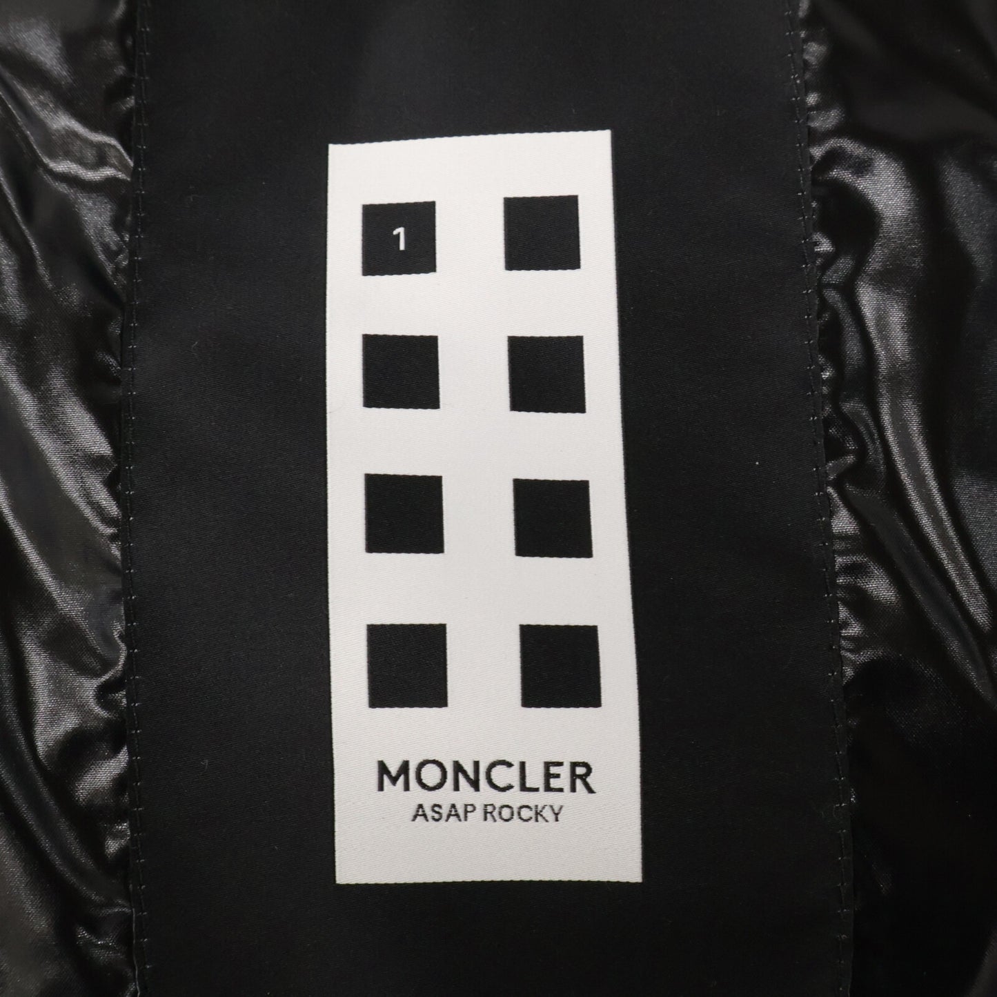 MONCLER GENIUS 1 x A$AP Rocky [Like new/Made in 2025] BAHIANINHA hooded down jacket jacket
