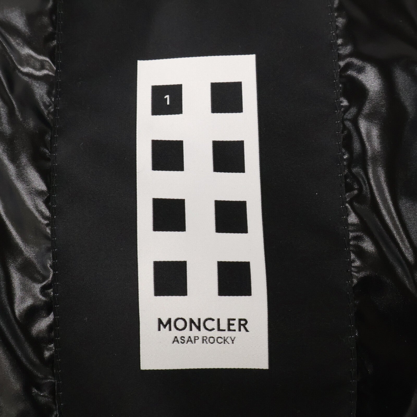 MONCLER GENIUS 1 x A$AP Rocky [Like new/Made in 2025] BAHIANINHA hooded down jacket jacket