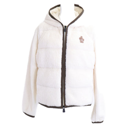 MONCLER モンクレール GRENOBLE グルノーブル【美品/25年製】K20988G00022 MAGLIA CARDIGAN 一部ダウン入り フーディフリースジャケット ジャケット