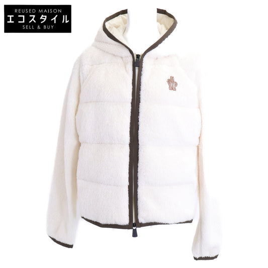 MONCLER モンクレール GRENOBLE グルノーブル【美品/25年製】K20988G00022 MAGLIA CARDIGAN 一部ダウン入り フーディフリースジャケット ジャケット