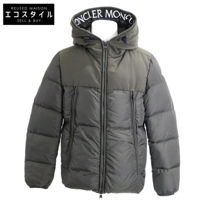 MONCLER モンクレール 【美品】MONTCLAR モンクラ 内側ロゴ刺繍グログランテープ フーディダウンジャケット ジャケット