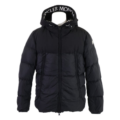 MONCLER Moncler MONTCLAR/Montclar logo-embroidered-tape hooded down jacket jacket