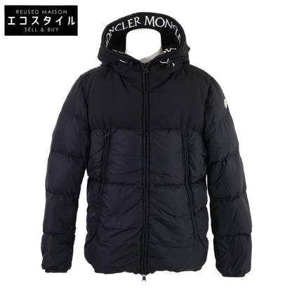 MONCLER Moncler MONTCLAR/Montclar logo-embroidered-tape hooded down jacket jacket