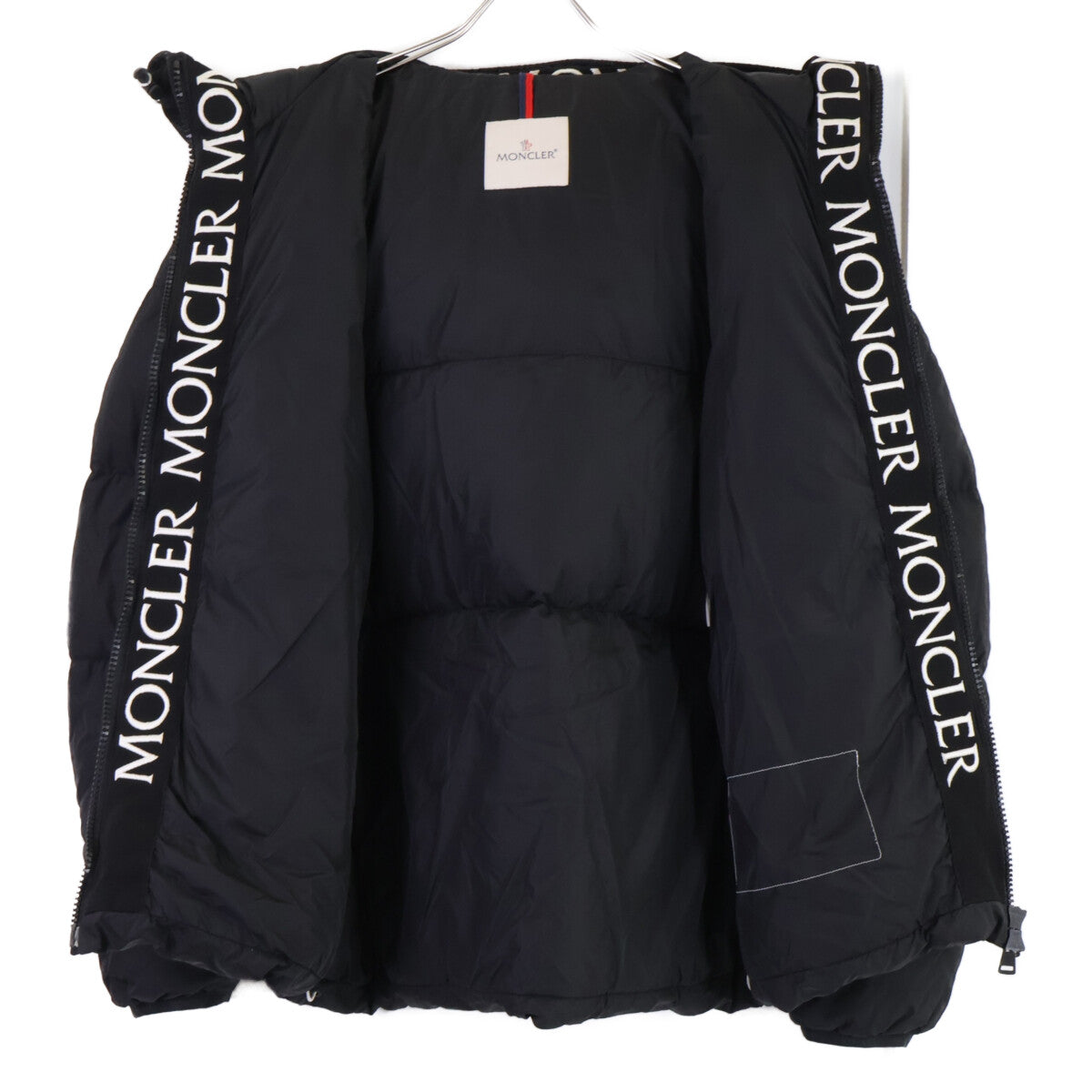 MONCLER Moncler MONTCLAR/Montclar logo-embroidered-tape hooded down jacket jacket