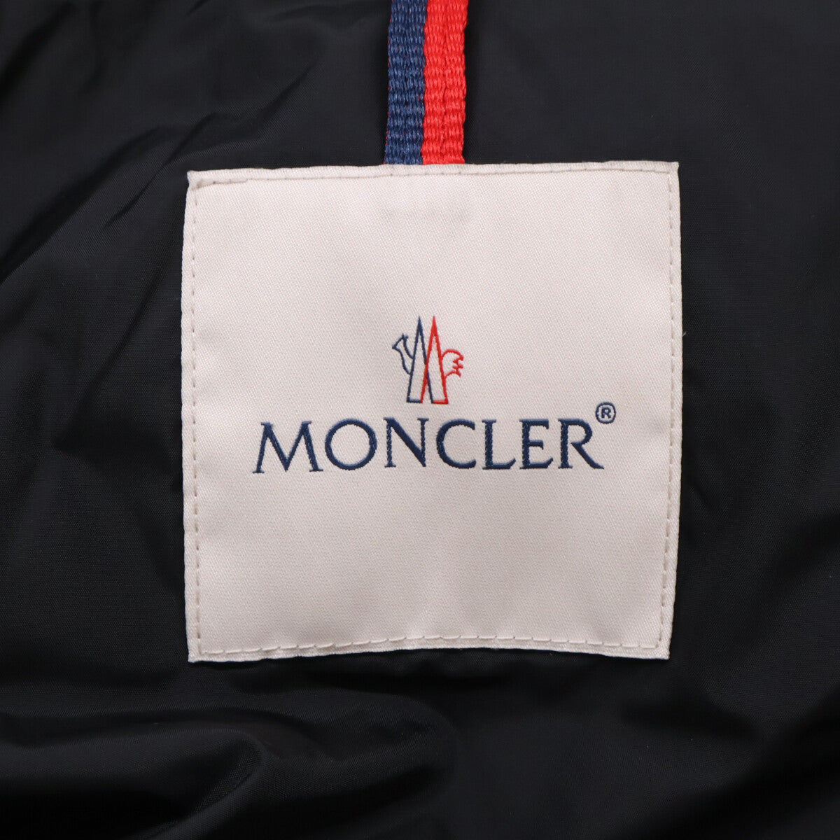 MONCLER Moncler MONTCLAR/Montclar logo-embroidered-tape hooded down jacket jacket