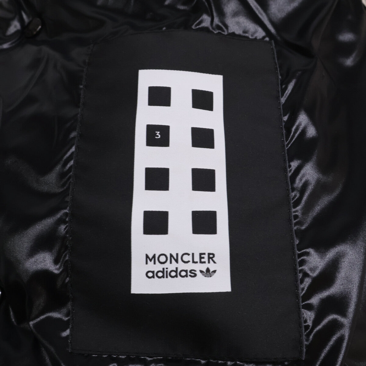 MONCLER モンクレール GENIUS 3 ジーニアス3 x adidas【新品同様】BOZON ボゾン 3ストライプ ダウン ベスト