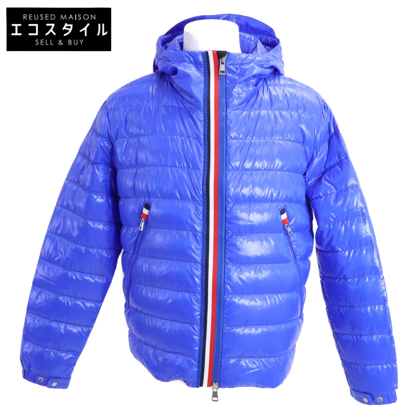 MONCLER モンクレール 【美品】BLESLE ブレスル トリコロールライン フーディダウンジャケット ジャケット