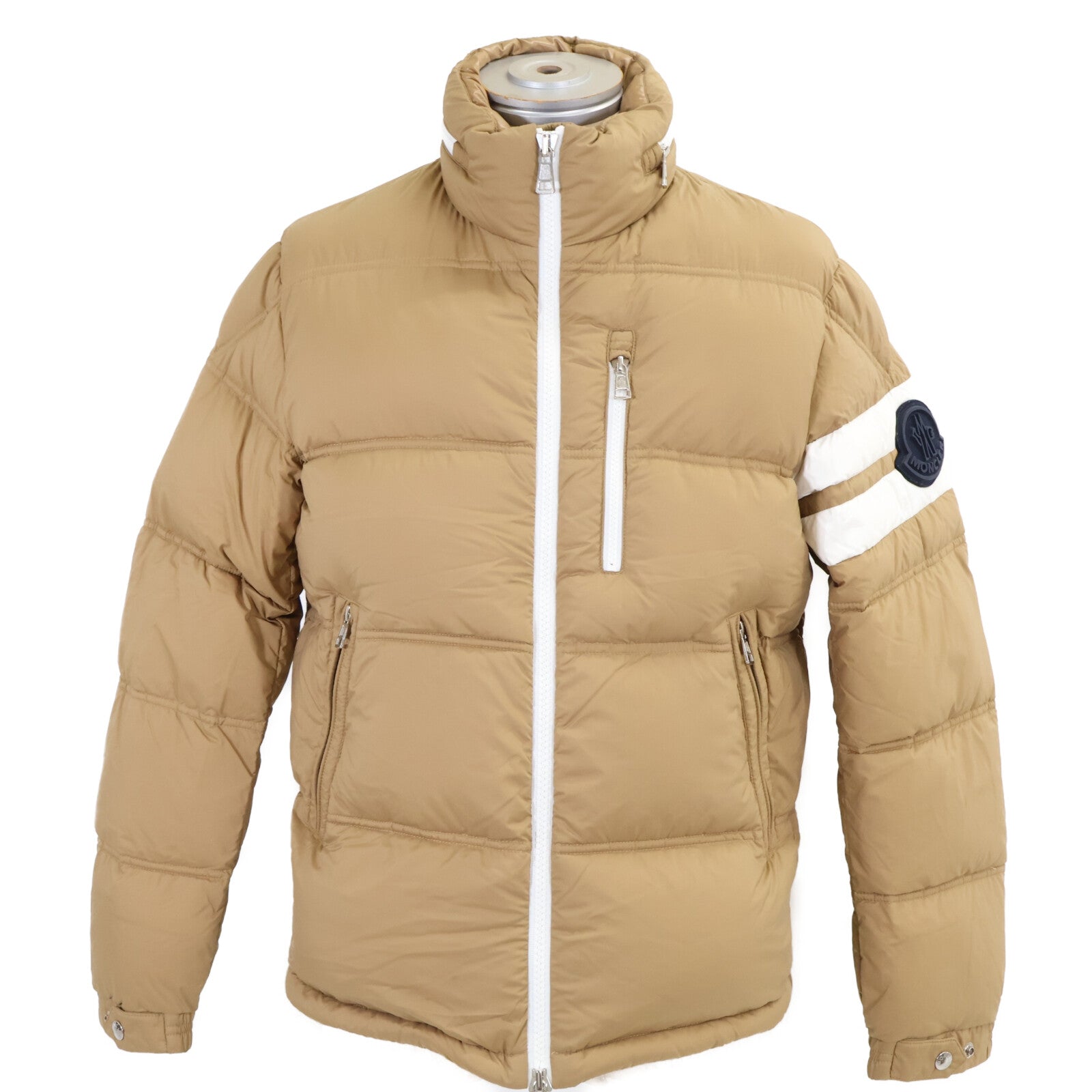 MONCLER モンクレール 【美品】DELAUME ビッグロゴワッペン ダウンジャケット ジャケット