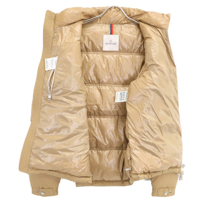 MONCLER [excellent condition] DELAUME down jacket with large logo patch jacket