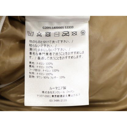 MONCLER モンクレール 【美品】DELAUME ビッグロゴワッペン ダウンジャケット ジャケット