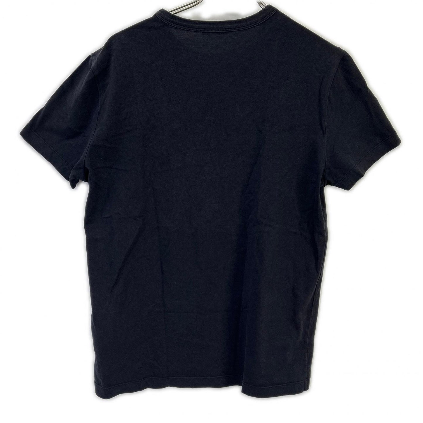 MONCLER モンクレール 19SS MAGLIA T-SHIRT ブラック×ホワイト コットン ロゴプリント ショートスリーブカットソー トップス