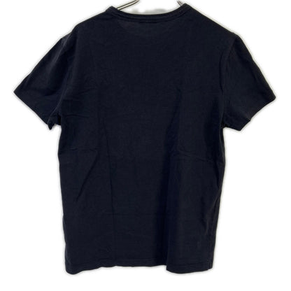 MONCLER モンクレール 19SS MAGLIA T-SHIRT ブラック×ホワイト コットン ロゴプリント ショートスリーブカットソー トップス