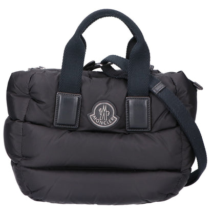 MONCLER モンクレール 美品 23年製 MINI CARADOC/ミニカラドック キルティングナイロン 2WAYダウンショルダーバッグ トートバッグ
