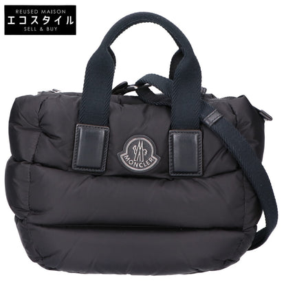 MONCLER モンクレール 美品 23年製 MINI CARADOC/ミニカラドック キルティングナイロン 2WAYダウンショルダーバッグ トートバッグ